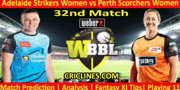 Today Match Prediction-ADSW vs PRSW-WBBL T20 2024-32nd Match-Who Will Win