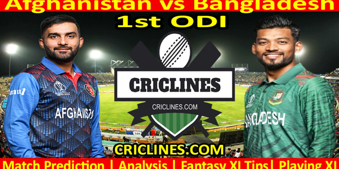 Today Match Prediction-AFG vs BAN-1st ODI-2024-Dream11-Who Will Win