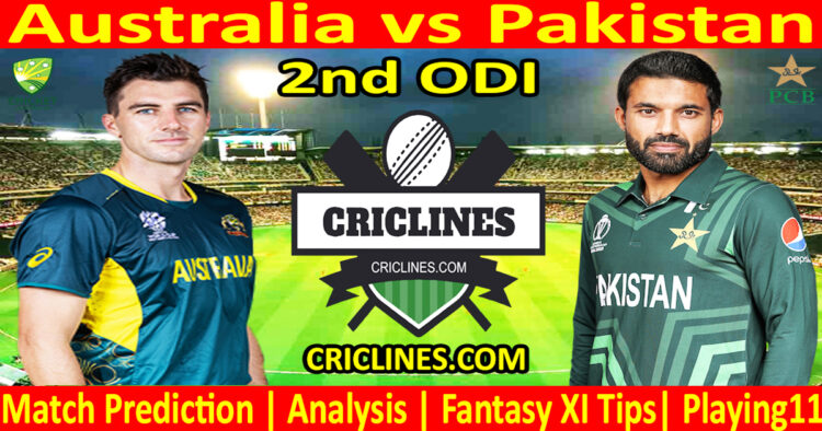 Today Match Prediction-AUS vs PAK-Dream11-2nd ODI Match-2024-Who Will Win