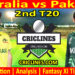 Today Match Prediction-AUS vs PAK-Dream11-2nd T20 Match-2024-Who Will Win