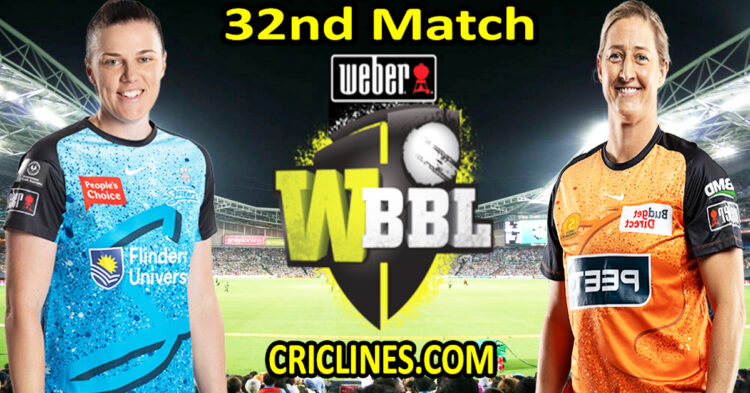 Today Match Prediction-Adelaide Strikers Women vs Perth Scorchers Women-WBBL T20 2024-32nd Match-Who Will Win
