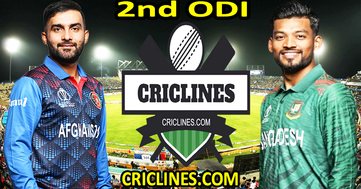 Today Match Prediction-Afghanistan vs Bangladesh-2nd ODI-2024-Dream11-Who Will Win