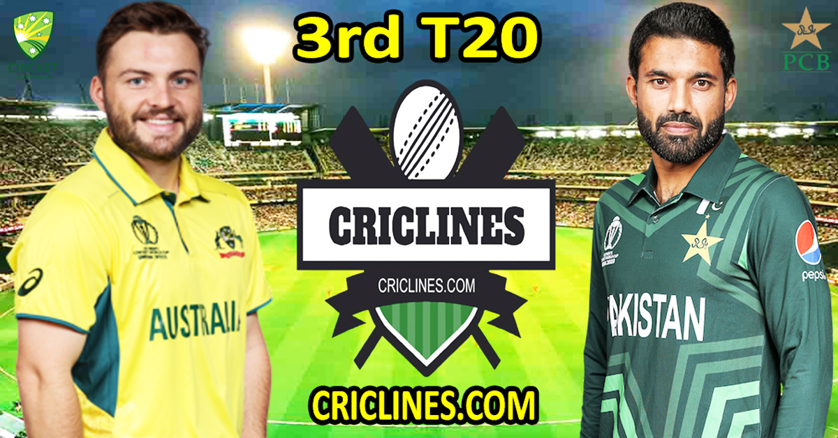 Today Match Prediction-Australia vs Pakistan-Dream11-3rd T20 Match-2024-Who Will Win