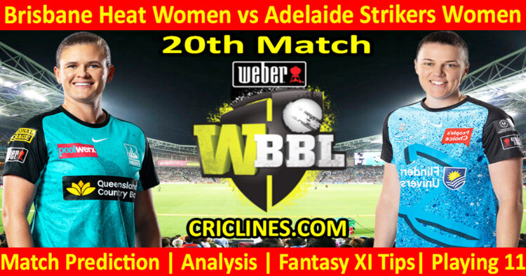 Today Match Prediction-BBHW vs ADSW-WBBL T20 2024-20th Match-Who Will Win