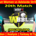 Today Match Prediction-BBHW vs ADSW-WBBL T20 2024-20th Match-Who Will Win