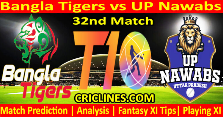 Today Match Prediction-BTS vs UPN-Dream11-Abu Dhabi T10 League-2024-32nd Match-Who Will Win