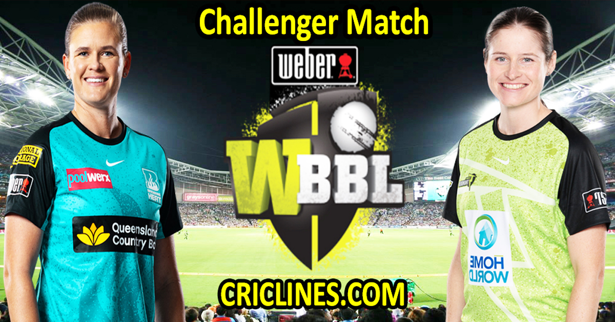 Today Match Prediction-Brisbane Heat Women vs Sydney Thunder Women-WBBL T20 2024-Challenger Match-Who Will Win