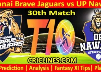 Today Match Prediction-CBJ vs UPN-Dream11-Abu Dhabi T10 League-2024-30th Match-Who Will Win