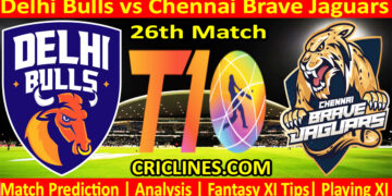 Today Match Prediction-DBS vs CBJ-Dream11-Abu Dhabi T10 League-2024-26th Match-Who Will Win