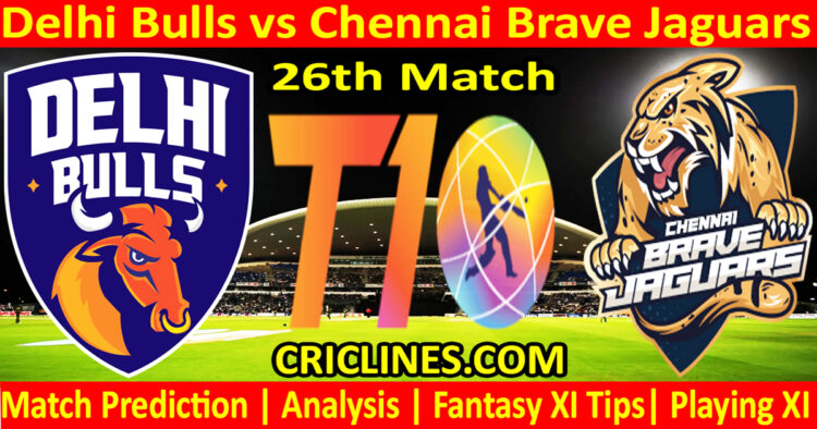 Today Match Prediction-DBS vs CBJ-Dream11-Abu Dhabi T10 League-2024-26th Match-Who Will Win