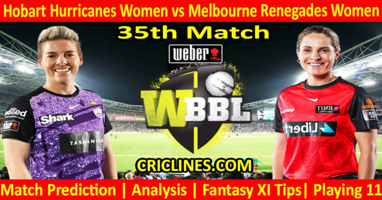 Today Match Prediction-HBHW vs MLRW-WBBL T20 2024-35th Match-Who Will Win