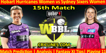 Today Match Prediction-HBHW vs SYSW-WBBL T20 2024-15th Match-Who Will Win