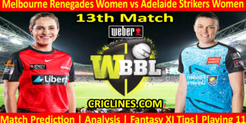 Today Match Prediction-MLRW vs ADSW-WBBL T20 2024-13th Match-Who Will Win