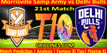 Today Match Prediction-MSA vs DBS-Dream11-Abu Dhabi T10 League-2024-21st Match-Who Will Win