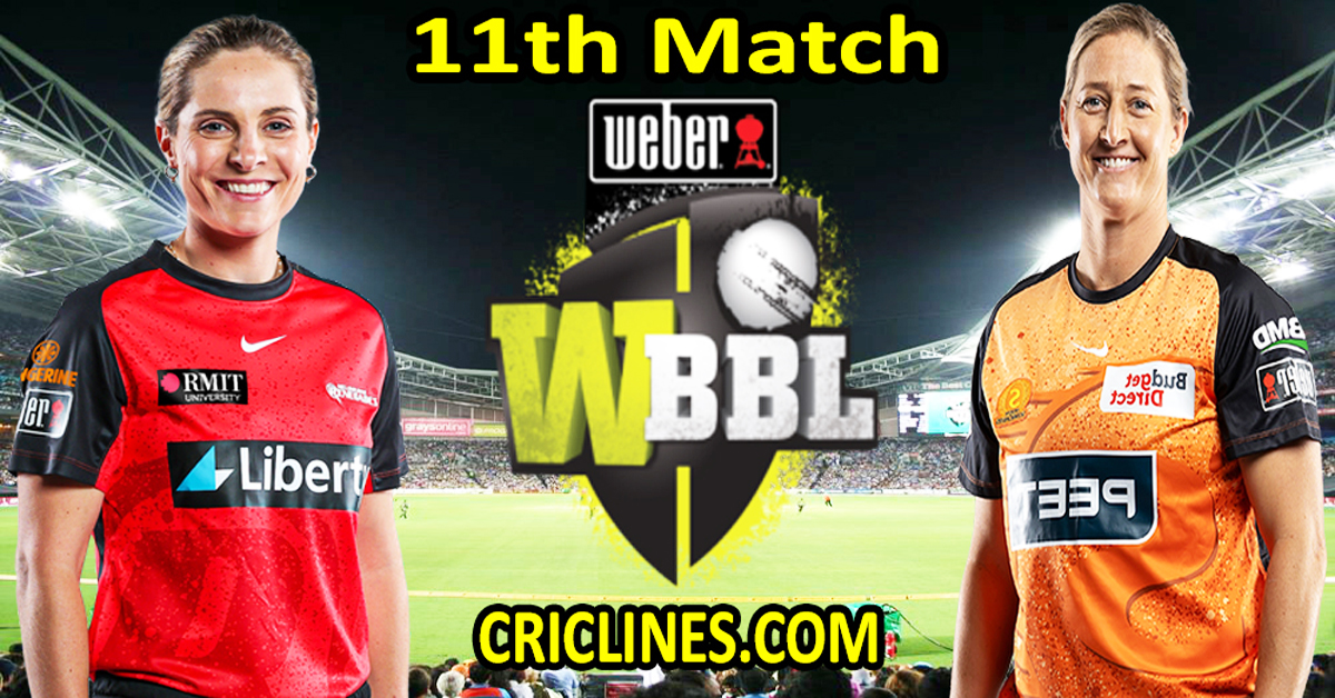 Today Match Prediction-Melbourne Renegades Women vs Perth Scorchers Women-WBBL T20 2024-11th Match-Who Will Win