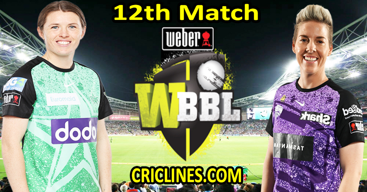 Today Match Prediction-Melbourne Stars Women vs Hobart Hurricanes Women-WBBL T20 2024-12th Match-Who Will Win