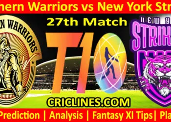 Today Match Prediction-NWS vs NYS-Dream11-Abu Dhabi T10 League-2024-27th Match-Who Will Win