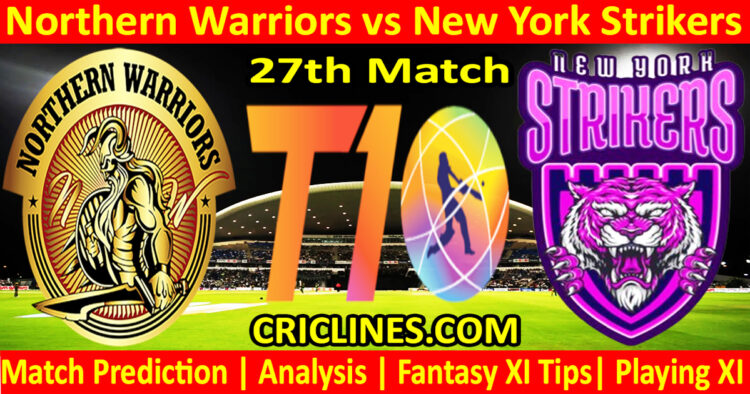 Today Match Prediction-NWS vs NYS-Dream11-Abu Dhabi T10 League-2024-27th Match-Who Will Win