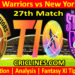 Today Match Prediction-NWS vs NYS-Dream11-Abu Dhabi T10 League-2024-27th Match-Who Will Win