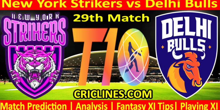 Today Match Prediction-NYS vs DBS-Dream11-Abu Dhabi T10 League-2024-29th Match-Who Will Win