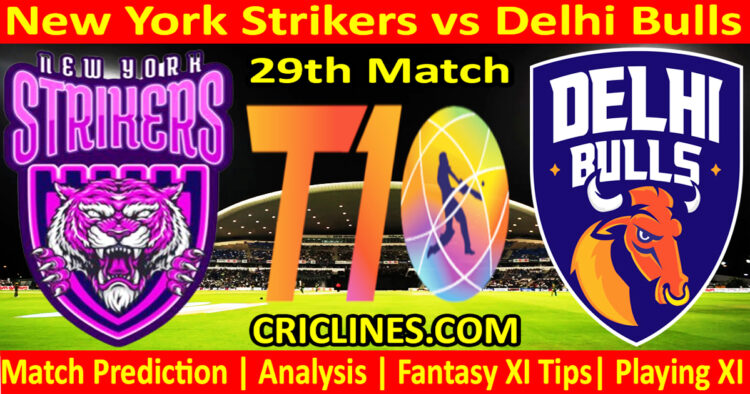 Today Match Prediction-NYS vs DBS-Dream11-Abu Dhabi T10 League-2024-29th Match-Who Will Win