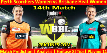 Today Match Prediction-PRSW vs BBHW-WBBL T20 2024-14th Match-Who Will Win