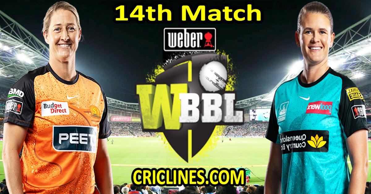 Today Match Prediction-Perth Scorchers Women vs Brisbane Heat Women-WBBL T20 2024-14th Match-Who Will Win