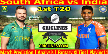 Today Match Prediction-SA vs IND-Dream11-1st T20 Match-2024-Who Will Win