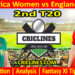 Today Match Prediction-SAW vs ENGW-Dream11-2nd T20 2024-Who Will Win