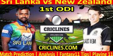 Today Match Prediction-SL vs NZL-Dream11-1st ODI-2024-Who Will Win