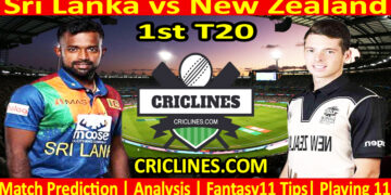 Today Match Prediction-SL vs NZL-Dream11-1st T20-2024-Who Will Win