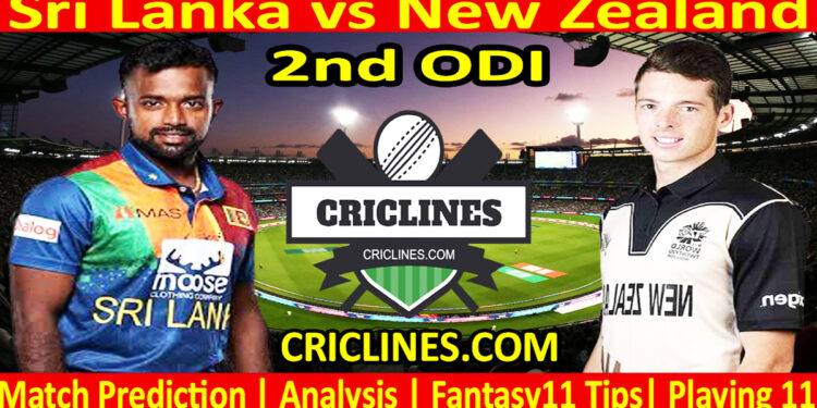 Today Match Prediction-SL vs NZL-Dream11-2nd ODI-2024-Who Will Win
