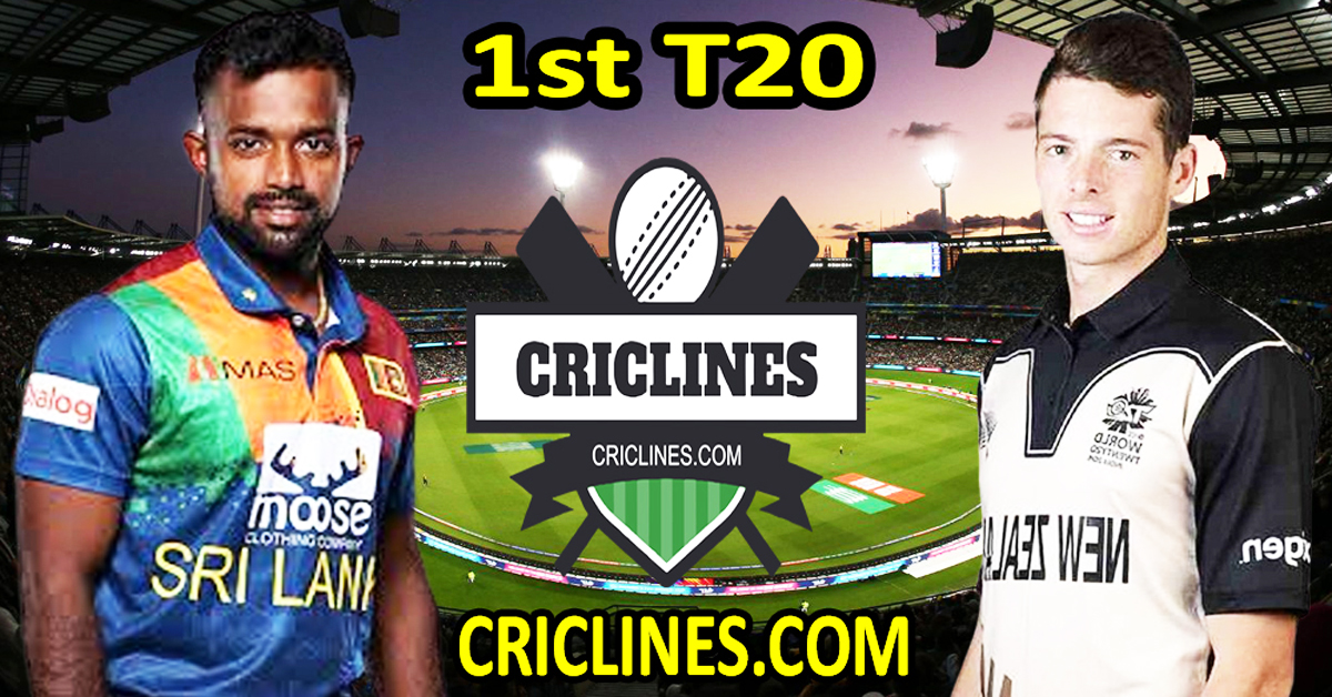 Today Match Prediction-Sri Lanka vs New Zealand-Dream11-1st T20-2024-Who Will Win