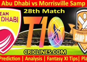 Today Match Prediction-TAB vs MSA-Dream11-Abu Dhabi T10 League-2024-28th Match-Who Will Win
