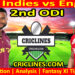 Today Match Prediction-WI vs ENG-Dream11-2nd ODI 2024-Who Will Win