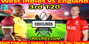 Today Match Prediction-WI vs ENG-Dream11-3rd T20 2024-Who Will Win