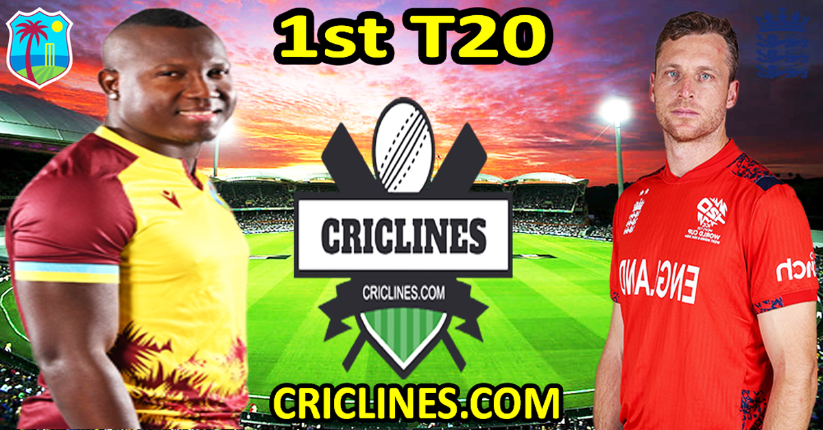 Today Match Prediction-West Indies vs England-Dream11-1st T20 2024-Who Will Win