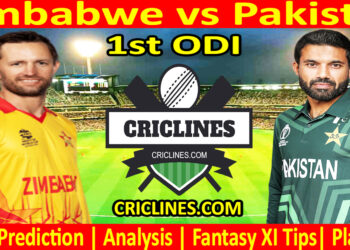 Today Match Prediction-ZIM vs PAK-Dream11-1st ODI Match-2024-Who Will Win