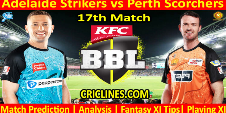 Today Match Prediction-ADS vs PRS-Dream11-BBL T20 2024-25-17th Match-Who Will Win