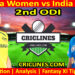 Today Match Prediction-AUSW vs INDW-Dream11-2nd ODI 2024-Who Will Win