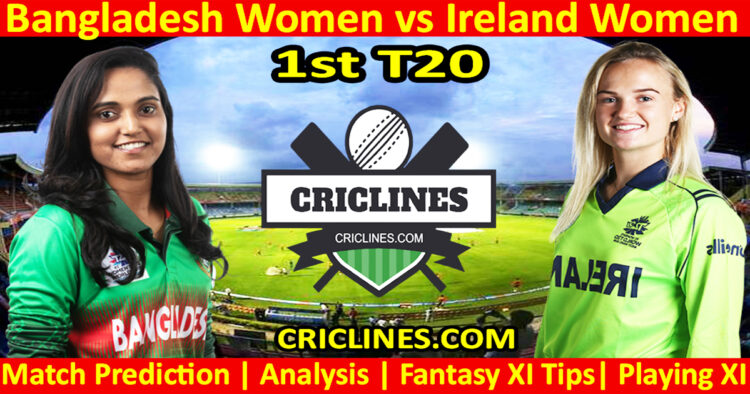 Today Match Prediction-BANW vs IREW-Dream11-1st T20 2024-Who Will Win