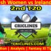 Today Match Prediction-BANW vs IREW-Dream11-2nd T20 2024-Who Will Win