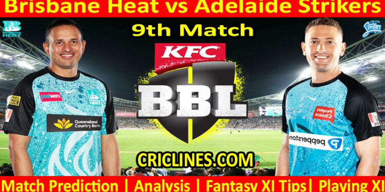 Today Match Prediction-BBH vs ADS-Dream11-BBL T20 2024-25-9th Match-Who Will Win
