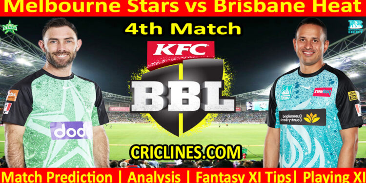 Today Match Prediction-MLS vs BBH-Dream11-BBL T20 2024-25-4th Match-Who Will Win