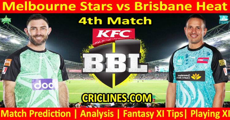 Today Match Prediction-MLS vs BBH-Dream11-BBL T20 2024-25-4th Match-Who Will Win