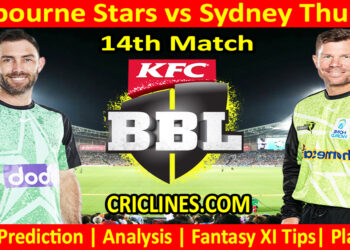 Today Match Prediction-MLS vs SYT-Dream11-BBL T20 2024-25-14th Match-Who Will Win