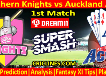 Today Match Prediction-NK vs AA-Dream11-Super Smash T20 2024-25-1st Match-Who Will Win