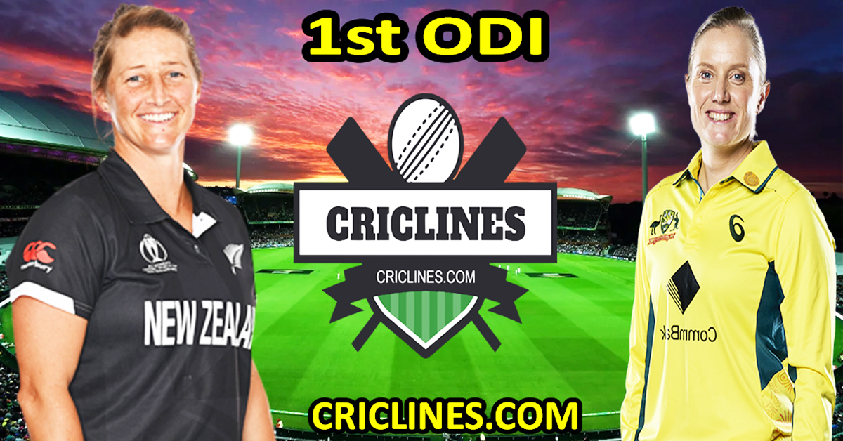 Today Match Prediction-New Zealand Women vs Australia Women-Dream11-1st ODI 2024-Who Will Win