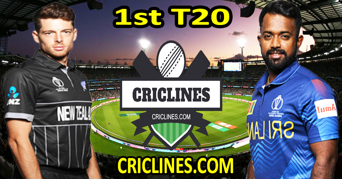 Today Match Prediction-New Zealand vs Sri Lanka-Dream11-1st T20-2024-Who Will Win