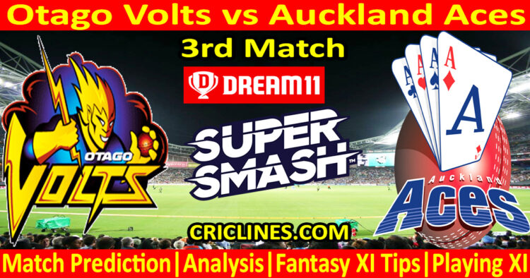 Today Match Prediction-OV vs AA-Dream11-Super Smash T20 2024-25-3rd Match-Who Will Win